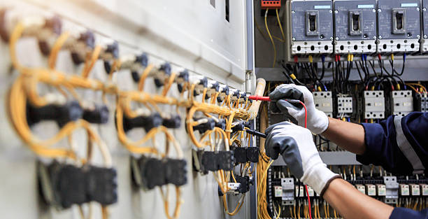 Professional Electrician technician working in Springfield, MA